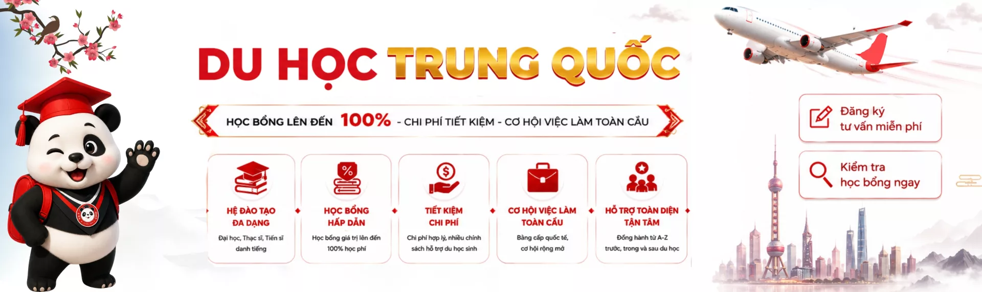Du học Trung Quốc | Học bổng 100% - Tư vấn miễn phí | CNO
