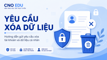 Yêu cầu xóa dữ liệu
