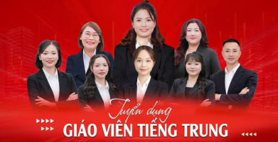 TUYỂN GIÁO VIÊN TIẾNG TRUNG – GIA NHẬP ĐỘI NGŨ CNO, PHÁT TRIỂN SỰ NGHIỆP BỀN VỮNG