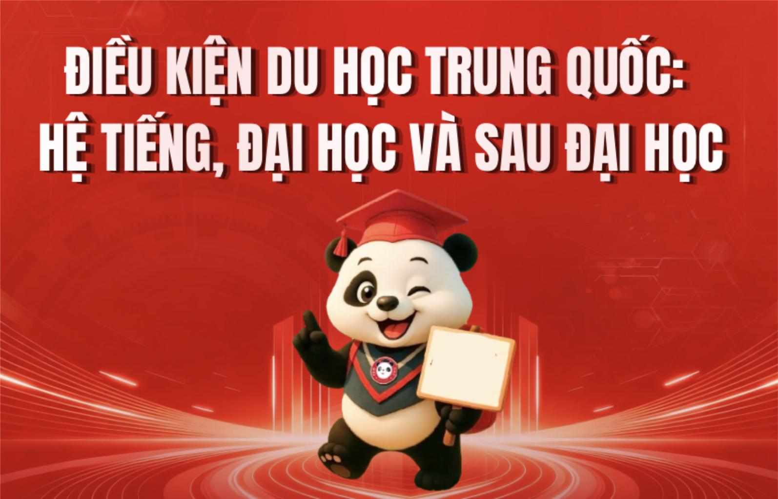Điều kiện du học Trung Quốc: Hệ tiếng, đại học và sau đại học