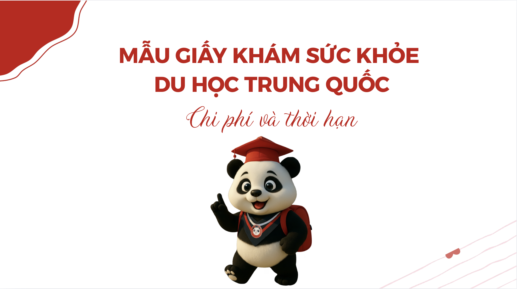 Mẫu giấy khám sức khỏe du học Trung Quốc: Chi phí và thời hạn
