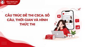 Cấu trúc đề thi CSCA: Số câu, thời gian và hình thức thi