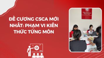 Đề cương CSCA mới nhất: Phạm vi kiến thức từng môn