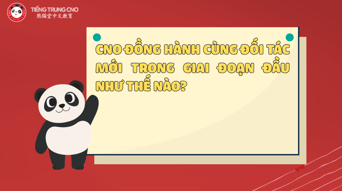 CNO đồng hành cùng đối tác mới trong giai đoạn đầu như thế nào?