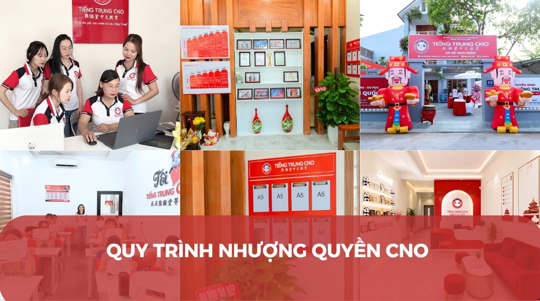 quy trình nhượng quyền CNO
