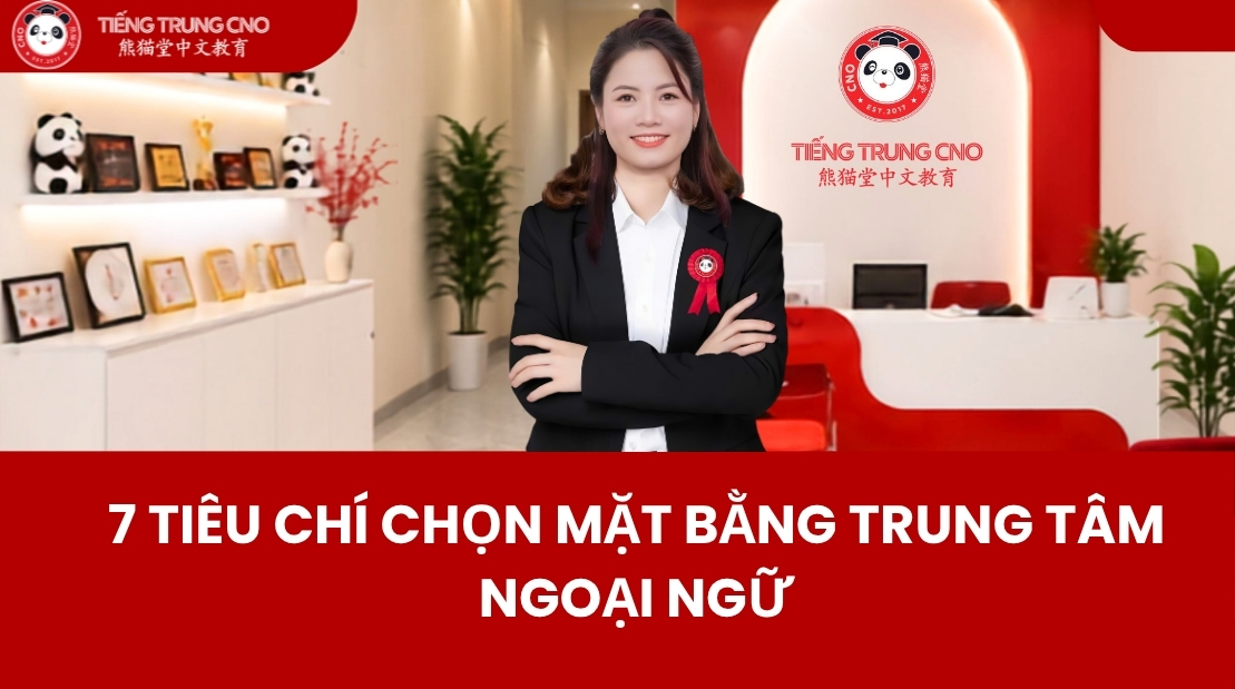 chọn mặt bằng trung tâm ngoại ngữ