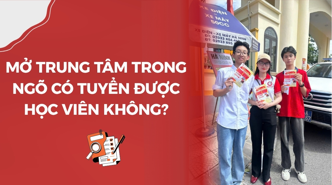 mở trung tâm tiếng Trung trong ngõ