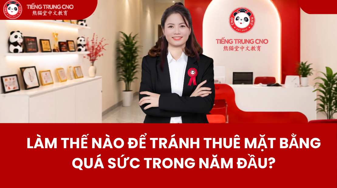 Làm thế nào để tránh thuê mặt bằng quá sức trong năm đầu?