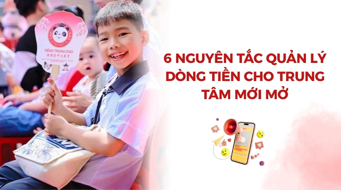 quản lý dòng tiền trung tâm ngoại ngữ